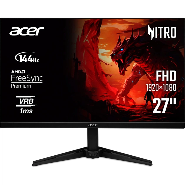 Монитор Acer 27" QG271P6bip (UM.HQ1EE.605) IPS Black 144Hz - изображение 1