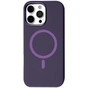 Чохол до мобільного телефона BeCover FIBRA Silicone OmniMag Apple iPhone 16 Pro Max Dark Purple (716234) - зменшене зображення 1