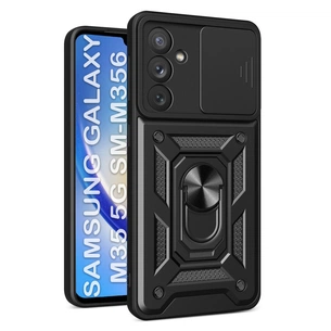 Чохол до мобільного телефона BeCover Military Samsung Galaxy M35 5G SM-M356 Black (711541) зображення 1
