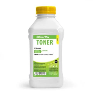Тонер ColorWay SAMSUNG CLP-680/CLX-6260 Yellow 120g (TCS-680Y) зображення 1