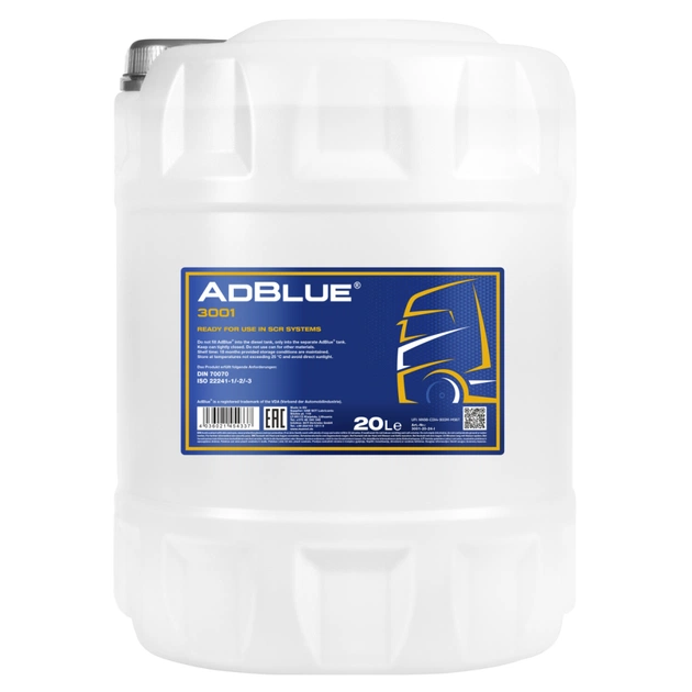 Присадка автомобильная Mannol AdBlue 20л (AD3001-20) - изображение 1