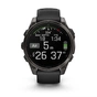 Смарт-годинник Garmin fenix 8 47mm, AMOLED, Saph, CrbnGryTi/Blk, Blk/PebbleGryBnd, GPS (010-02904-21) - зменшене зображення 9