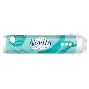 Ватні диски Novita Delicate 120 шт. (4744246013085) зображення 1