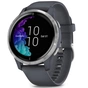 Смарт-годинник Garmin Venu, Blue Granite/Silver (010-02173-03) - зменшене зображення 1