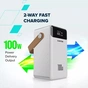 Батарея універсальна Canyon 60000mAh OnPower 610 PD/100W metal White (CNS-CPB610W) - зменшене зображення 5