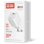 Зарядний пристрій ColorWay C101C GaN Mini 20W PD PPS USB-C white (CW-CHS059PD-WT) - уменьшенное изображение 6