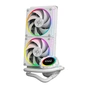 Система рідинного охолодження ID-Cooling SL240 WHITE - зменшене зображення 2
