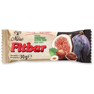 Батончик Misso Fitbar Інжир і фундук 30 г (4820232570296) зображення 1