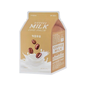 Маска для обличчя A'pieu Coffee Milk One-Pack 21 г (8806185780285) изображение 1