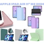 Чохол до планшета BeCover Tri Fold Soft TPU Silicone Apple iPad Air 11" M2/M3 (2024/2025) Light Blue (711409) - зменшене зображення 6