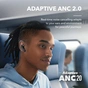 Навушники Anker SoundСore Liberty 4 NC Velvet Black (A3947G11) - зменшене зображення 3