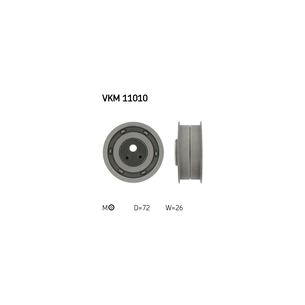 Ролик натягувача ременя SKF VKM 11010 зображення 1