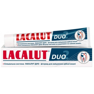 Зубна паста Lacalut duo 75 мл (4016369696651) зображення 1