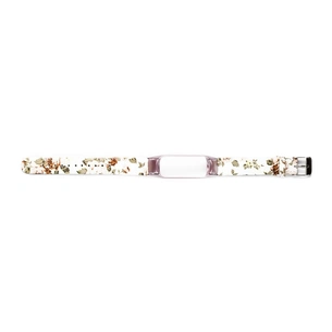 Ремінець до фітнес браслета XoKo Leather для Xiaomi Mi Band 3/4 Flowers White (XK-XM-LT-FLW) зображення 1
