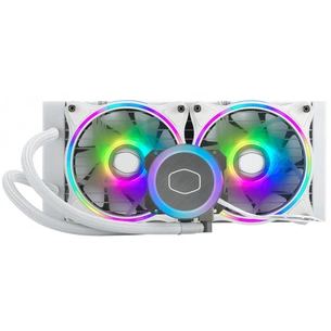 Система рідинного охолодження CoolerMaster MasterLiquid ML240 Illusion White Edition (MLX-D24M-A18PW-R1) зображення 1