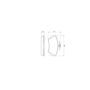 Гальмівні колодки Bosch 0 986 460 989 зображення 1