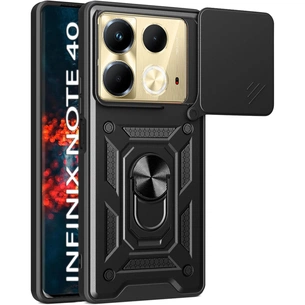 Чохол до мобільного телефона BeCover Military Infinix Note 40 (X6853) Black (712159) зображення 1