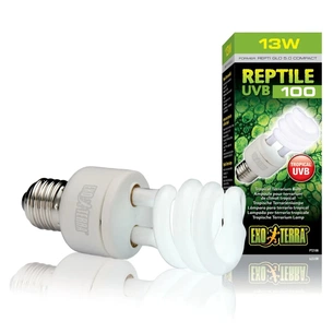 Світильник для тераріума ExoTerra «Reptile UVB 100» для опромінення променями УФ-В спектра 13 W, E27 (015561221863) изображение 1