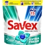 Капсули для прання Savex Super Caps Extra Fresh 15 шт. (3800024046858) - зменшене зображення 1