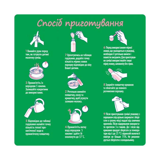 Дитяча суміш Nestogen 2 з лактобактеріями L. Reuteri з 6 міс. 600 г (7613287107862) - picture 7