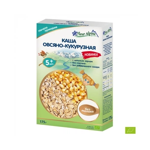 Дитяча каша Fleur Alpine вівсяно-кукурудзяна 175 г (4006303005649) зображення 1