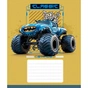 Зошит Школярик Star Cool Trucks 12 аркушів клітинка (012-3682K) - зменшене зображення 1