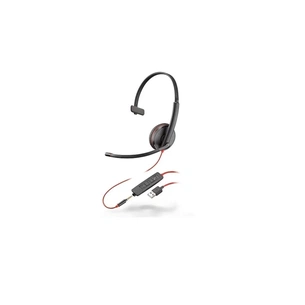 Навушники Plantronics Blackwire C3215 USB-A (mono) (209746-201) зображення 1