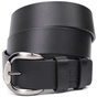 Ремінь Grande Pelle Під джинси з натуральної шкіри Чорний (11691) - зменшене зображення 1