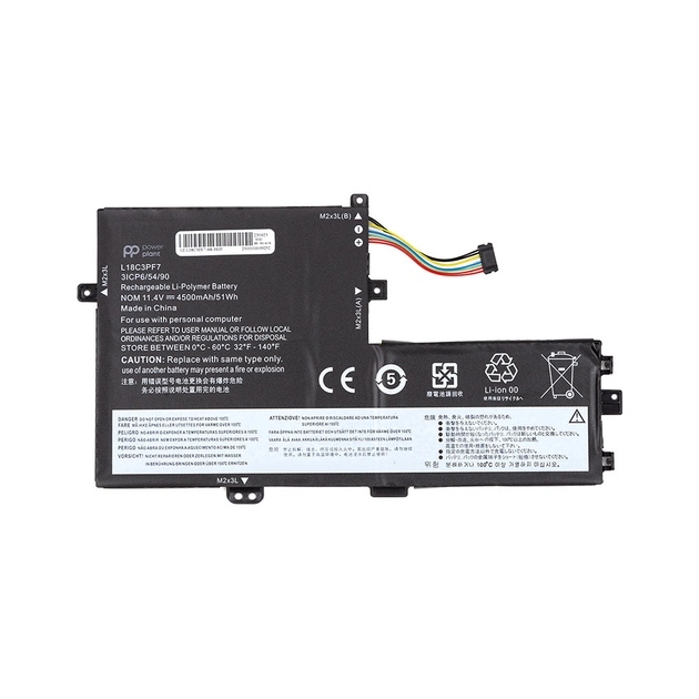 Акумулятор до ноутбука LENOVO Ideapad S340-14IML (L18C3PF7) 11.4V 4500mAh PowerPlant (NB482092) - зображення 1