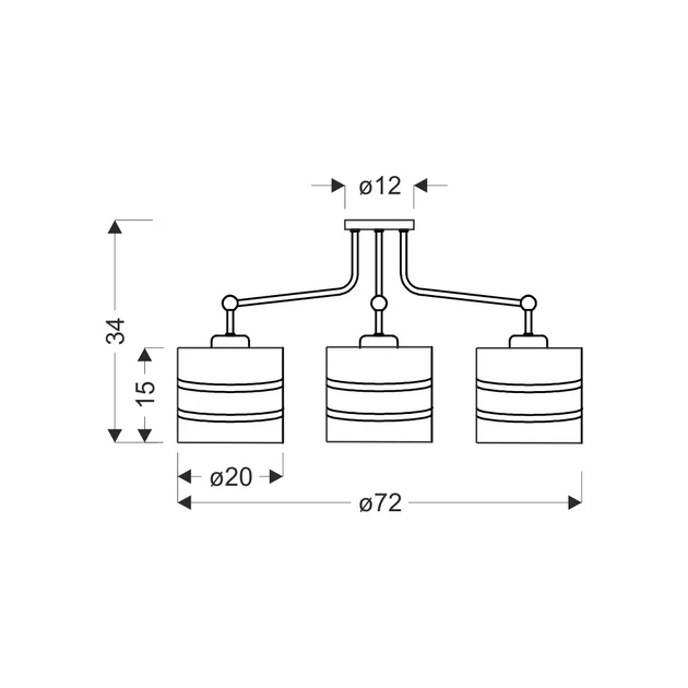 Люстра Candellux Andy (33-00514) - picture 3