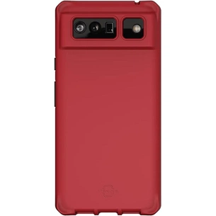 Чохол-накладка ItSkins Hybrid Silk для Google Pixel 6 Red (GGP6-HBURN-CHRD) зображення 1