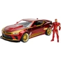Машина Jada металева Марвел. Месники: Шевроле Камаро (2016) з фігуркою Залізної людини 1:24 (253225003) - зменшене зображення 1