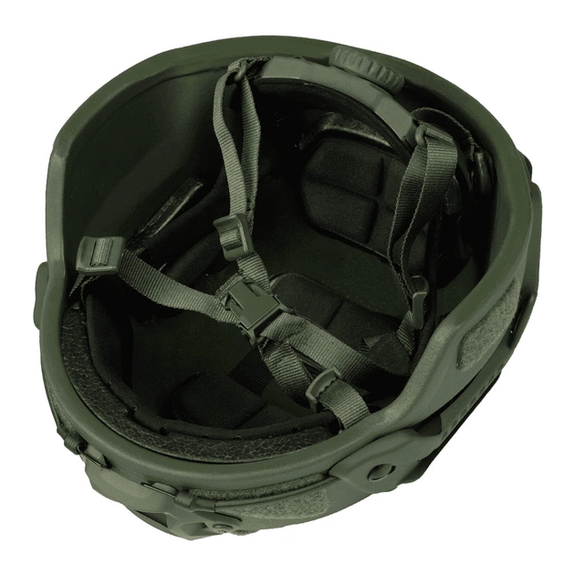 Шолом військовий Ukrainian Armor MICH Буйтур 2.0, розмір L, зелений (MICH2LRG) - зображення 7