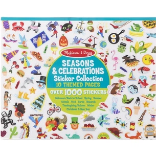 Набір для творчості Melissa&Doug Набір наліпок Сезони і свята (MD4215) зображення 1