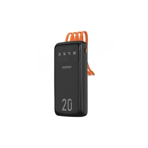 Батарея універсальна Dudao K6Pro+ 20000mAh 10W with USB-C/Lightning/MicroUSB/USB-A cables (6977196682393) зображення 1