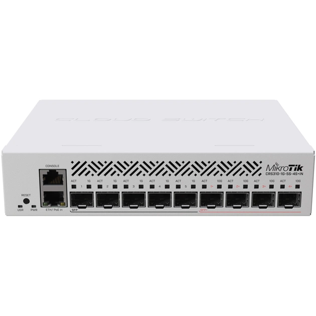 Коммутатор сетевой Mikrotik CRS310-1G-5S-4S+IN - изображение 1