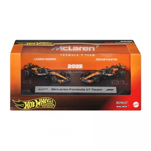 Масштабна модель автомобіля Hot Wheels набір з 2-х колекційних болідів McLaren Lando Norris та Oscar Piastri Formula 1 (JMM91) зображення 1