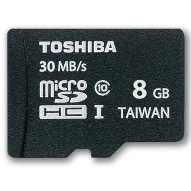 Карта пам'яті Toshiba 8Gb microSDHC class 10 UHS-I (SD-C008UHS1(6A) - изображение 1