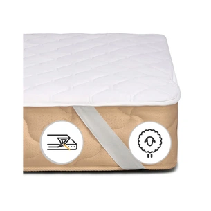 Наматрацник MirSon №5010 Exclusive Line Light Wool звичайний з резинкою по кутах 80x190 см (2200005334881) зображення 1