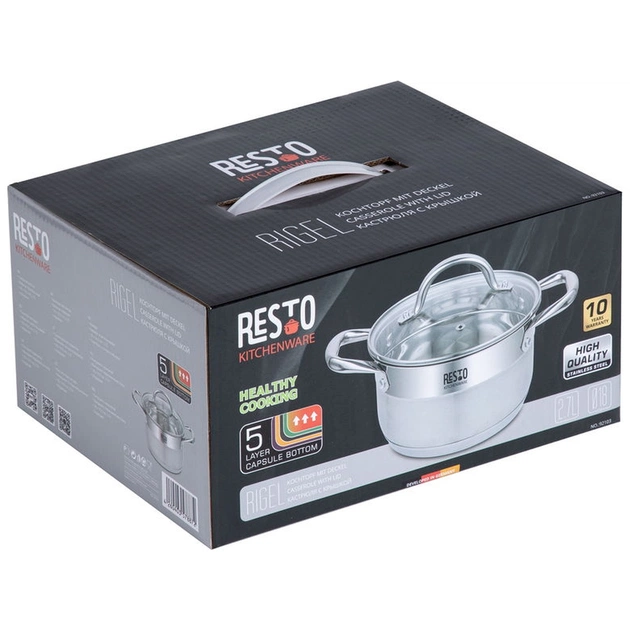 Каструля Resto Rigel 18 см 2.7 л (92103) - picture 12