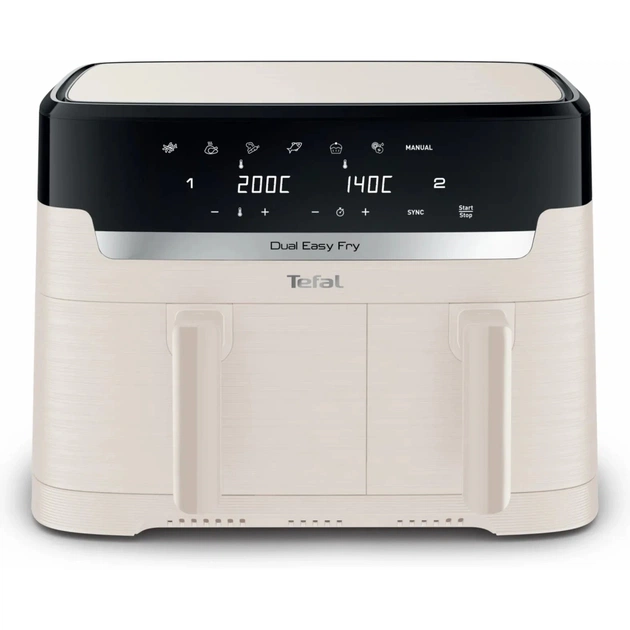 Мультипечь Tefal Dual Easy Fry Essential White (EY901AE0) - изображение 1