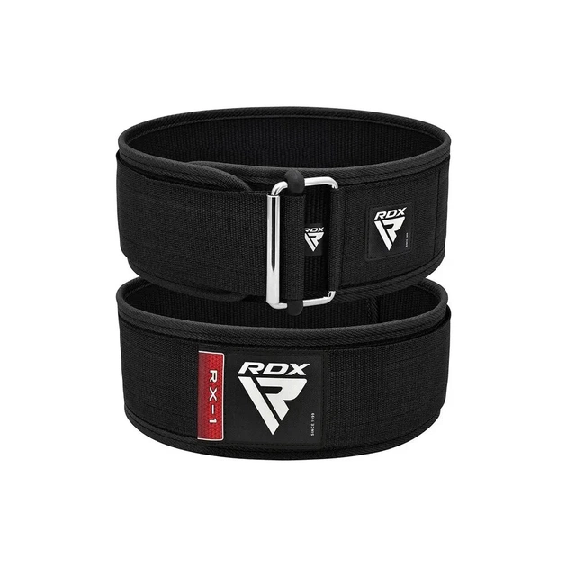 Атлетичний пояс RDX RX1 Weight Lifting Belt Black XL (WBS-RX1B-XL) - зображення 3