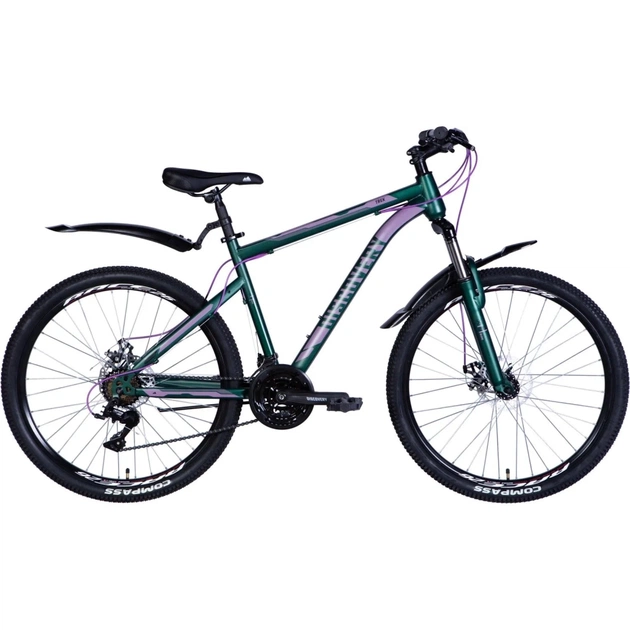 Велосипед Discovery 26" Trek AM DD рама-13" St зелений 2024 (OPS-DIS-26-556) - изображение 1