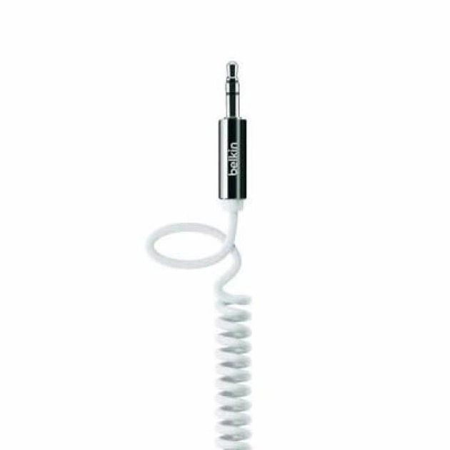 Кабель мультимедійний Jack 3.5mm папа/Jack 3.5mm папа Belkin (AV10126cw06-WHT) - зображення 1