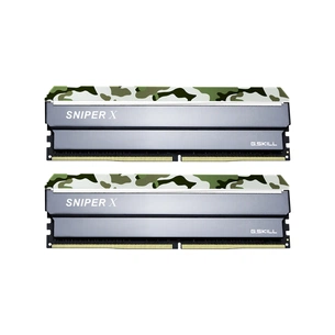 Модуль пам'яті для комп'ютера DDR4 16GB (2x8GB) 3200 MHz SniperX Classic Camo G.Skill (F4-3200C16D-16GSXFB) зображення 1