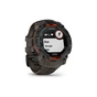 Смарт-годинник Garmin Instinct 3, 50mm, Solar, Black Bezel with Charcoal Band, GPS смарт-годинник (010-02935-00/010-02935-40) - зменшене зображення 3