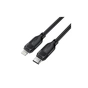 Дата кабель USB-C to Lightning 1.2m 30W TPU black Acefast (6974316286196) - зменшене зображення 2