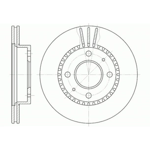 Гальмівний диск REMSA 6423.10 зображення 1