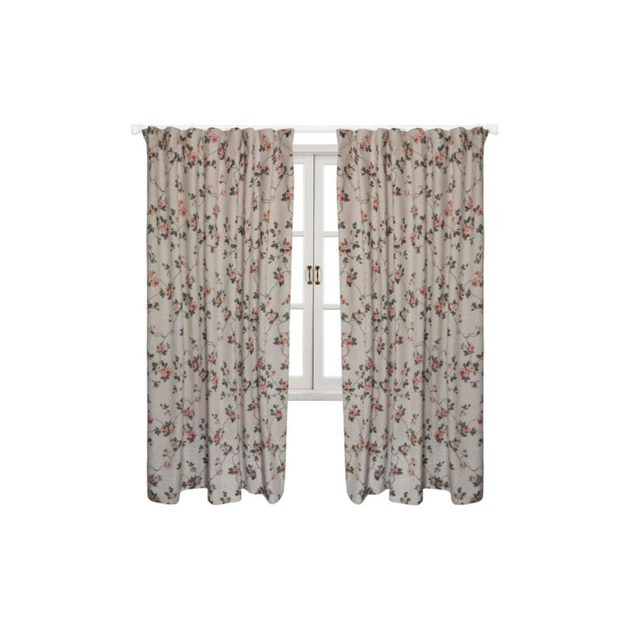 Штора Прованс комплект Глорія Квіти 136х170 см 2 шт (14614) - picture 2