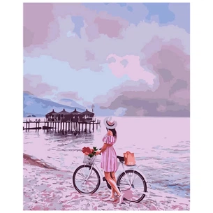 Картина по номерам Strateg На березі моря 40х50 см (VA-2998) зображення 1